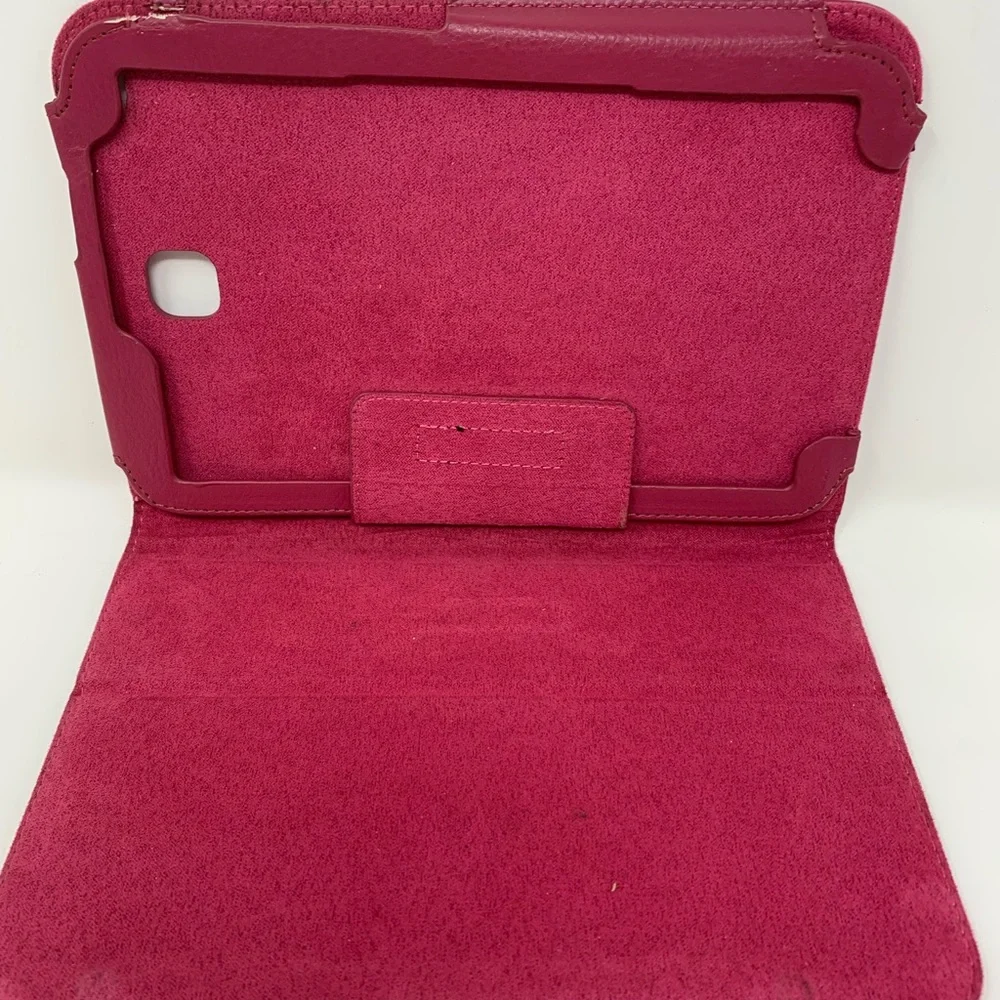 Samsung Red Leather Tablet Case